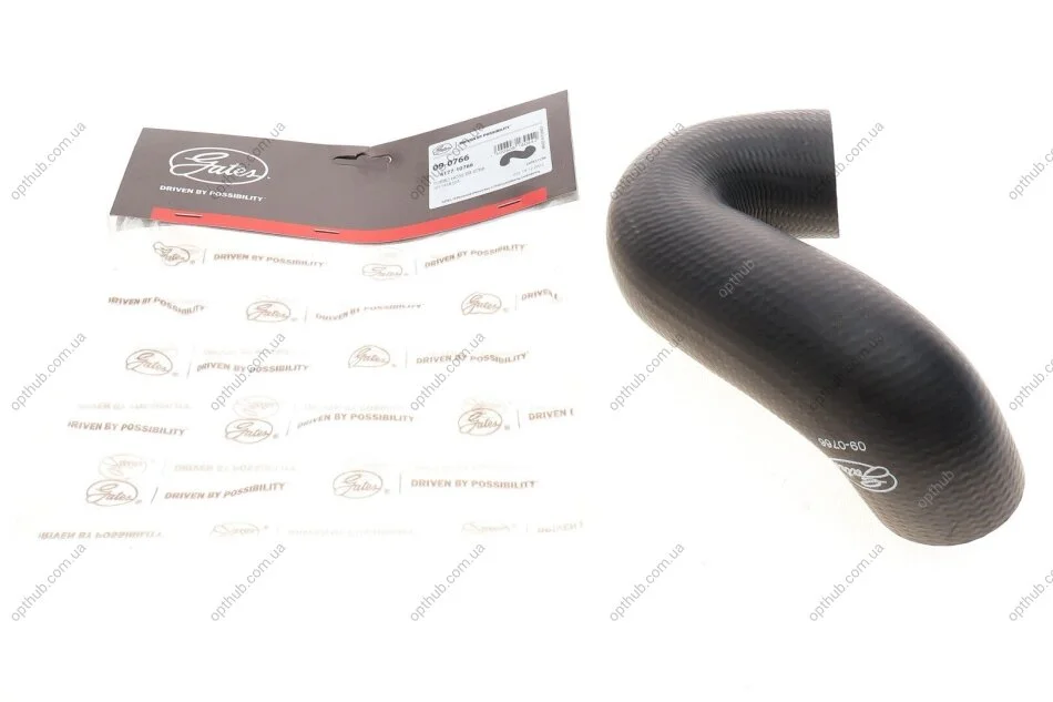 Рукав воздухозаборника резиновый VW TRANSPORTER IV 2.5 TDI ACV/AUF/AYC/AXL/ 95-03 Gates 09-0766 (фото 1)