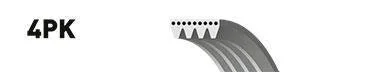 РЕМЕНЬ Gates 4PK1165