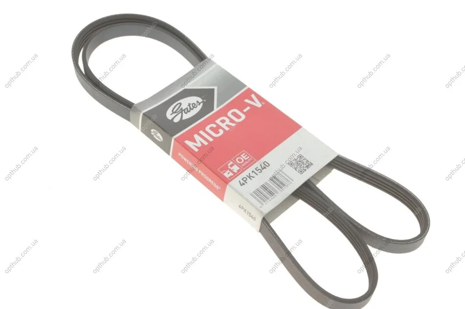 Поліклінові ремені Micro-V (Вир-во) Gates 4PK1540 (фото 1)