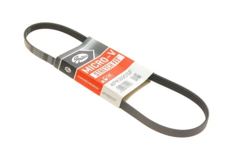 Ремінь генератора Ford Focus III/IV 2.0 ST/2.3 RS 12- (4PK890) GATES (opt-om) Gates 4PK890SF