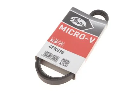 Ремінь поліклін. (вир-во) Gates 4PK898