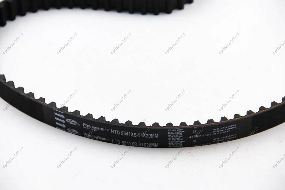 Ремінь зубчастий (довж. 60-150) FORD C-MAX 2007-2011, FIESTA 2000-2002, FOCUS 2005-2010, FOCUS C-MAX 20 -ua Gates 5541XS (фото 1)