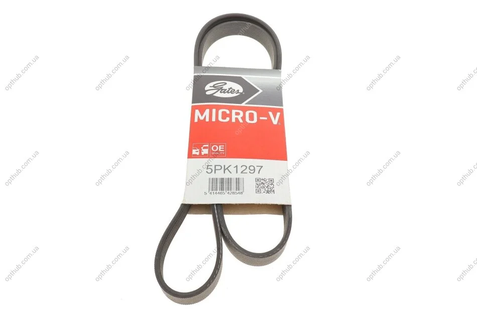 Поліклінові ремені Micro-V (Вир-во) Gates 5PK1297 (фото 1)
