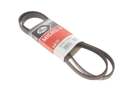 Поліклінові ремені Micro-V (Вир-во) Gates 5PK1550
