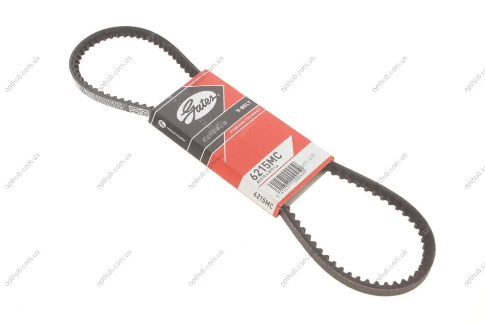 Реминь генератора Opel Astra F/Corsa A/Kadett/Vectra A 1.2-1.4 75-93 GATES UA63 Gates 6215MC (фото 1)