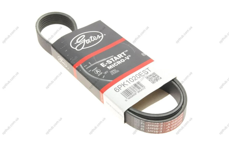 Полікліновий ремінь Micro-V (Вир-во) Gates 6PK1020EST (фото 1)