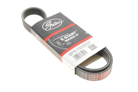 Полікліновий ремінь Micro-V Gates 6PK1020EST