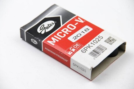 Поліклінові ремені Micro-V Gates 6PK1025