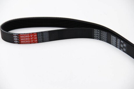 Ремінь поліклін. Gates 6PK1053
