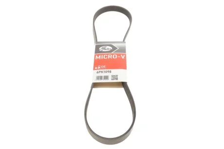 Ремінь поліклін. (вир-во) Gates 6PK1098