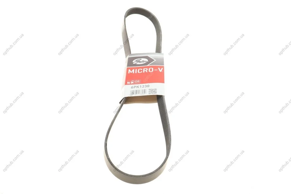 Поліклінові ремені Micro-V (Вир-во) Gates 6PK1230 (фото 1)