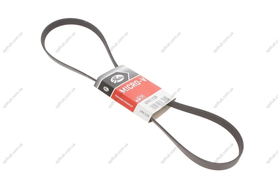 Поліклінові ремені Micro-V (Вир-во) Gates 6PK1238 (фото 1)