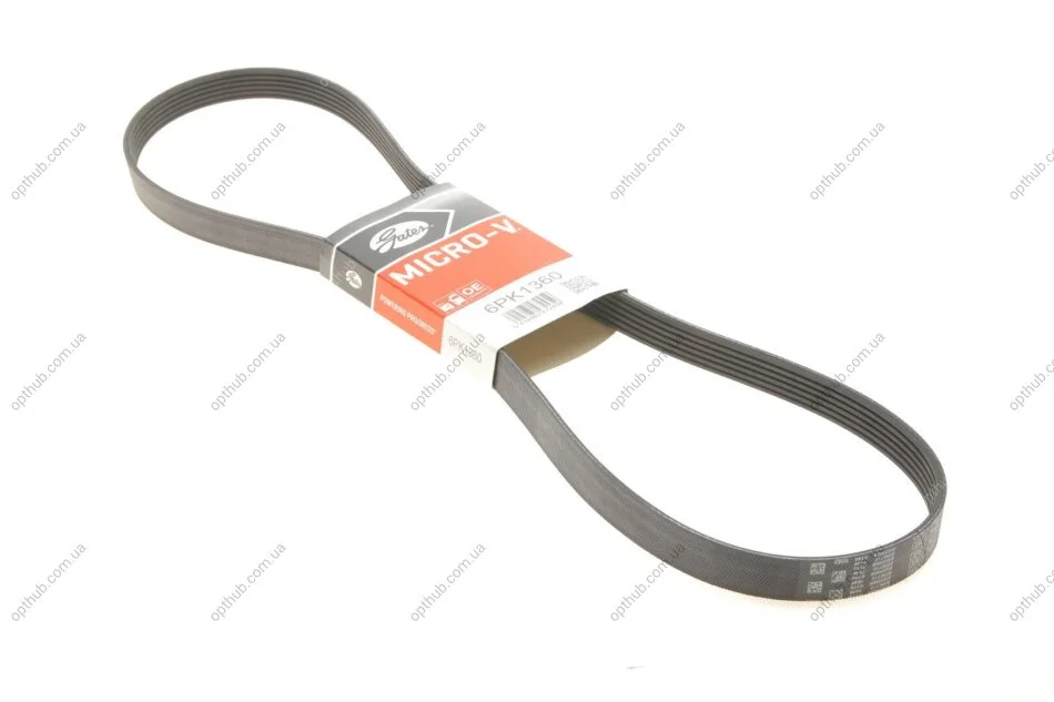 Поліклінові ремені Micro-V (Вир-во) Gates 6PK1360 (фото 1)
