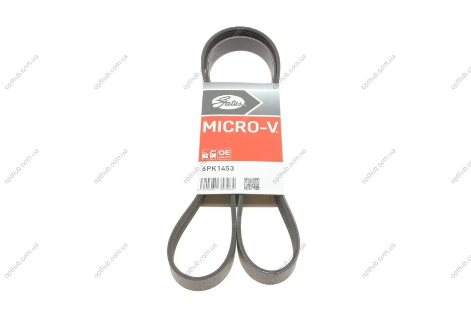 Ремінь поліклін. (Вир-во) Gates 6PK1453 (фото 1)