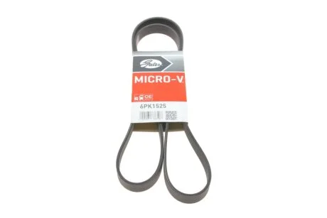 Поліклінові ремені Micro-V (Вир-во) Gates 6PK1525