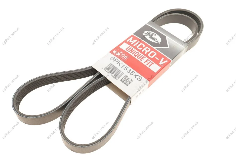 Поліклінові ремені Micro-V XS (Вир-во) Gates 6PK1535XS (фото 1)