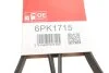 Ремінь поліклиновий (Вир-во) C.I.U Gates 6PK1715 (фото 5)