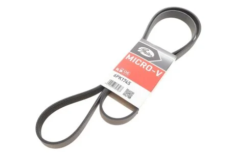 Ремень поликлин. (пр-во) Gates 6PK1745