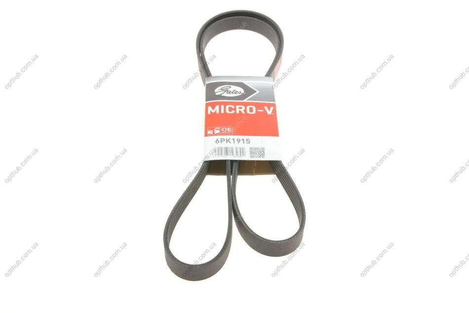 Поліклінові ремені Micro-V (Вир-во) Gates 6PK1915 (фото 1)