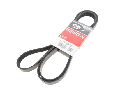 Ремінь поліклін. (Вир-во) Gates 6PK2330