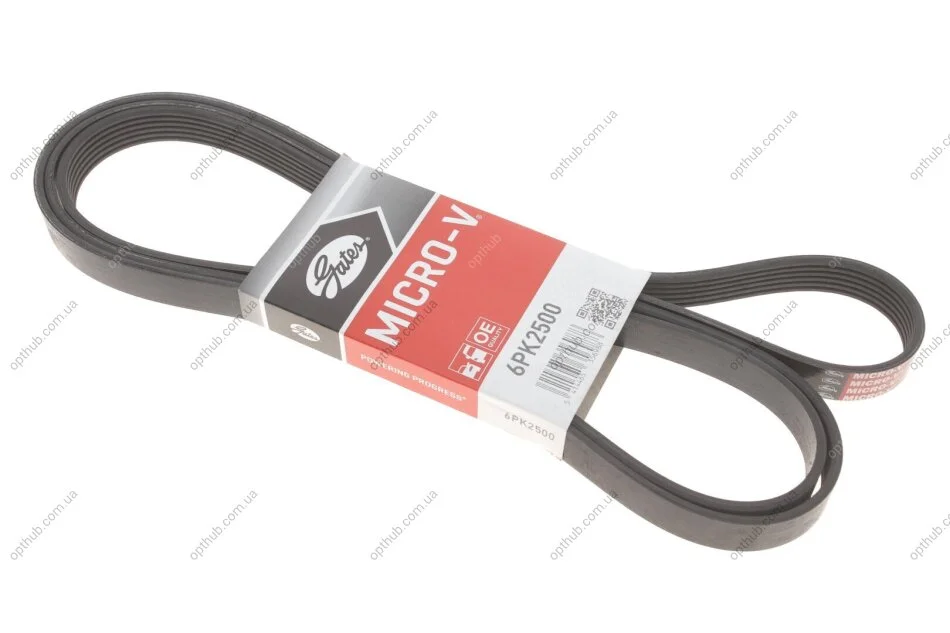 Поліклінові ремені Micro-V (Вир-во) Gates 6PK2500 (фото 1)