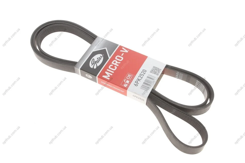 Поліклінові ремені Micro-V (Вир-во) Gates 6PK2520 (фото 1)