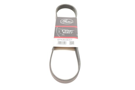 Ремінь генератора Smart Fortwo 1.0 07- (opt-om) Gates 6PK803EST
