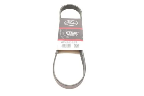Ремінь генератора Smart Fortwo 1.0 07- GATES (opt-om) Gates 6PK803EST