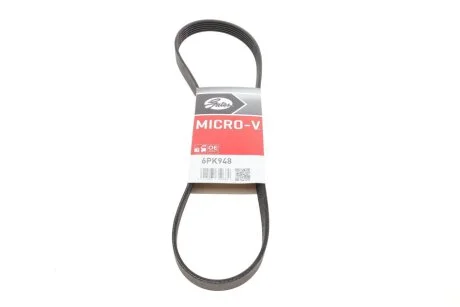 Ремінь поліклін. (Вир-во) Gates 6PK948