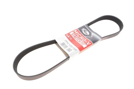 Ремінь генератора Dacia Dokker/Duster 1.6SCe 15- UA63 Gates 7PK1051SF