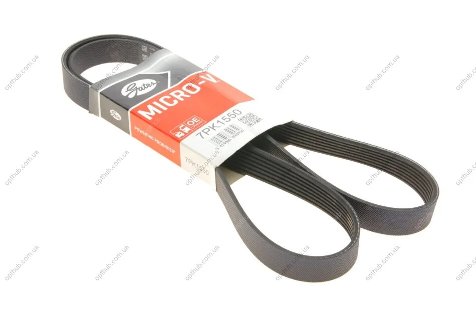 Поликлиновые ремни Micro-V (Пр-во) Gates 7PK1550 (фото 1)