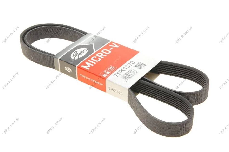 Поликлиновые ремни Micro-V (Пр-во) Gates 7PK1570 (фото 1)