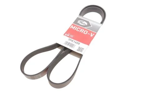 Поліклінові ремені Micro-V (Вир-во) Gates 7PK1600