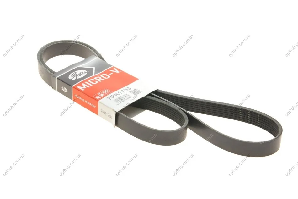 Поліклінові ремені Micro-V (Вир-во) Gates 7PK1753 (фото 1)