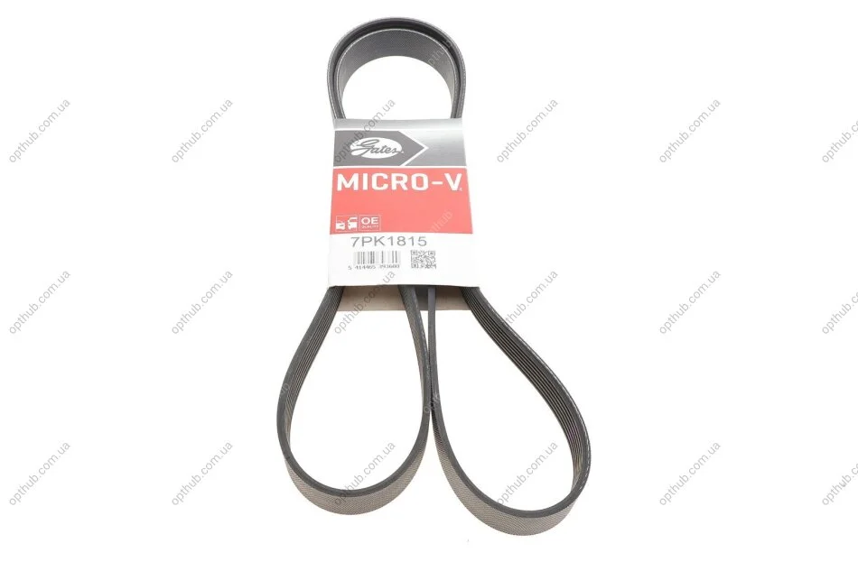 Поликлиновые ремни Micro-V (Пр-во) Gates 7PK1815 (фото 1)