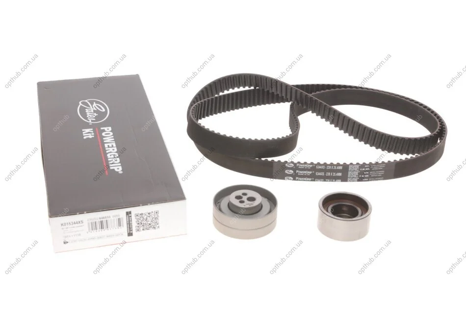 Ремкомплекти приводу ГРМ автомобілів PowerGrip Kit (Вир-во) Gates K015344XS (фото 1)