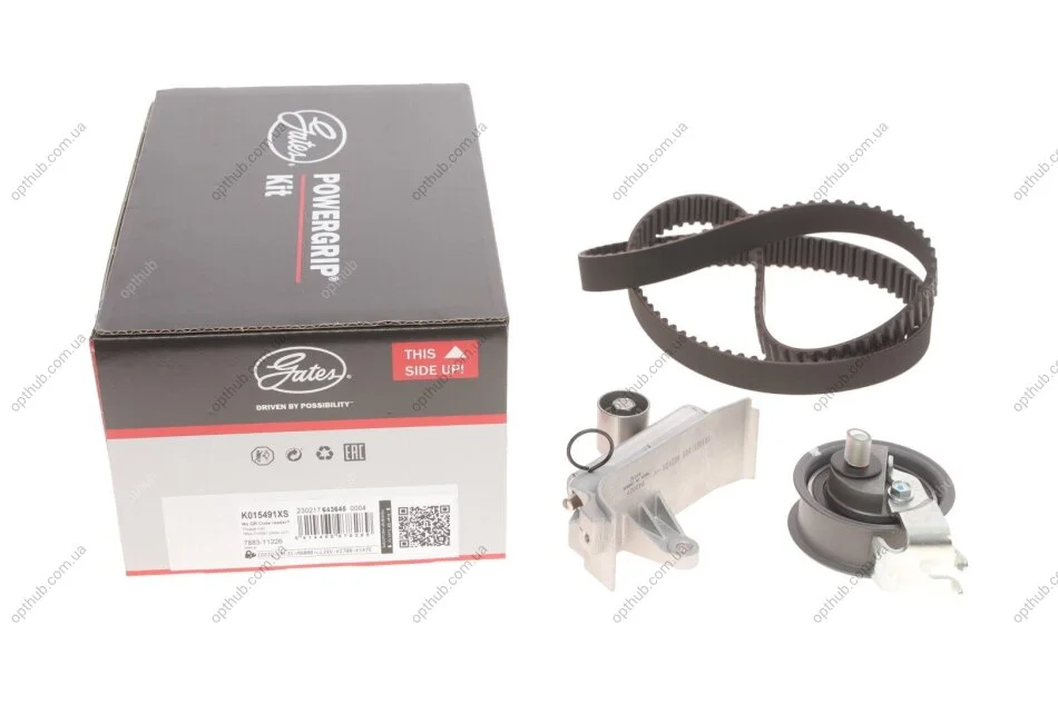 Ремкомплекти приводу ГРМ автомобілів PowerGrip Kit (Вир-во) Gates K015491XS (фото 1)