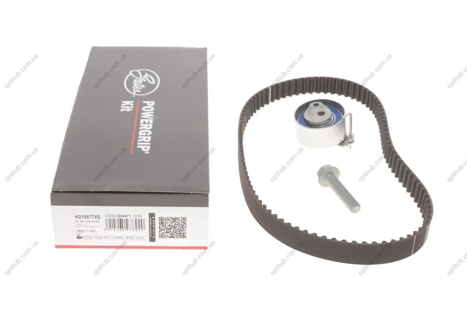 Ремкомплекти приводу ГРМ автомобілів PowerGrip Kit (Вир-во) Gates K015577XS (фото 1)