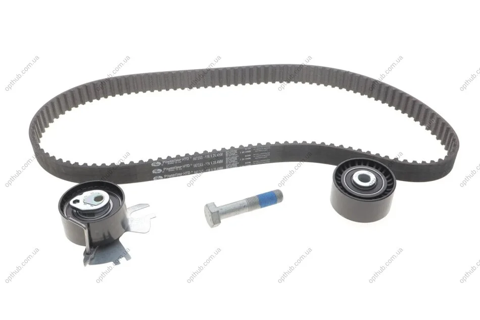 Ремкомплекти приводу ГРМ автомобілів PowerGrip Kit (Вир-во) Gates K015672XS (фото 1)