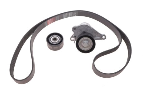 Роликовий модуль натягувача ременя (ролик, ремінь) OPEL (OEM 4431674) -ua Gates K017PK1740