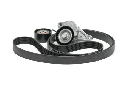 Роликовий модуль натягувача ременя (ролик, ремінь) Gates K017PK2053 (фото 1)