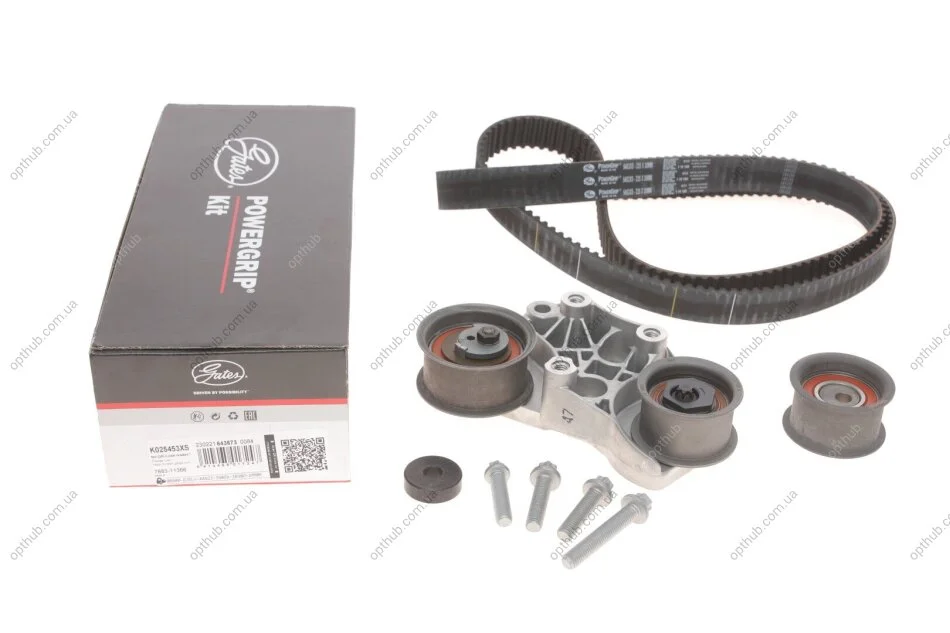 Ремкомплекти приводу ГРМ автомобілів PowerGrip Kit (Вир-во) Gates K025453XS (фото 1)