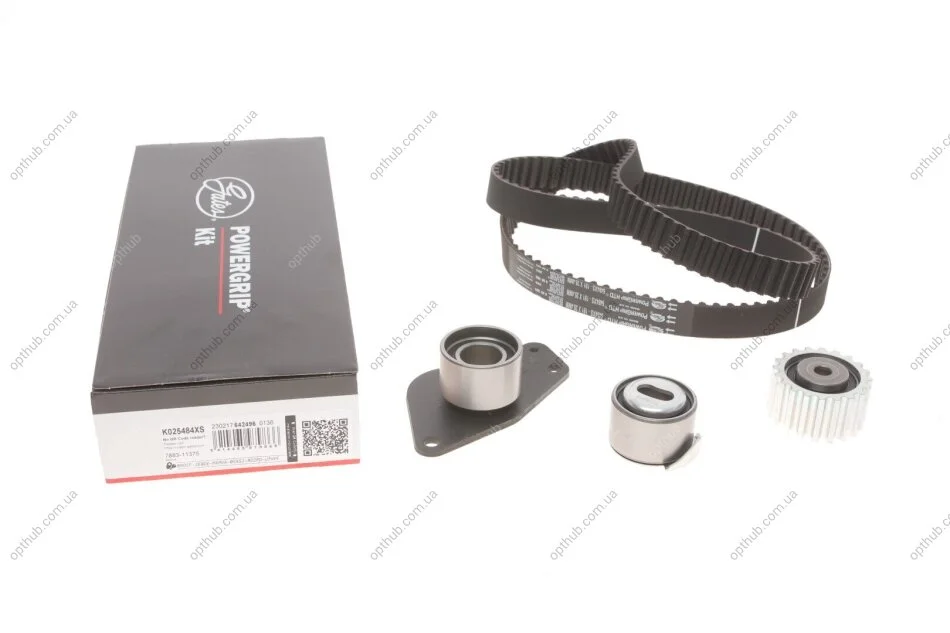 Ремкомплекти приводу ГРМ автомобілів PowerGrip Kit (Вир-во) Gates K025484XS (фото 1)