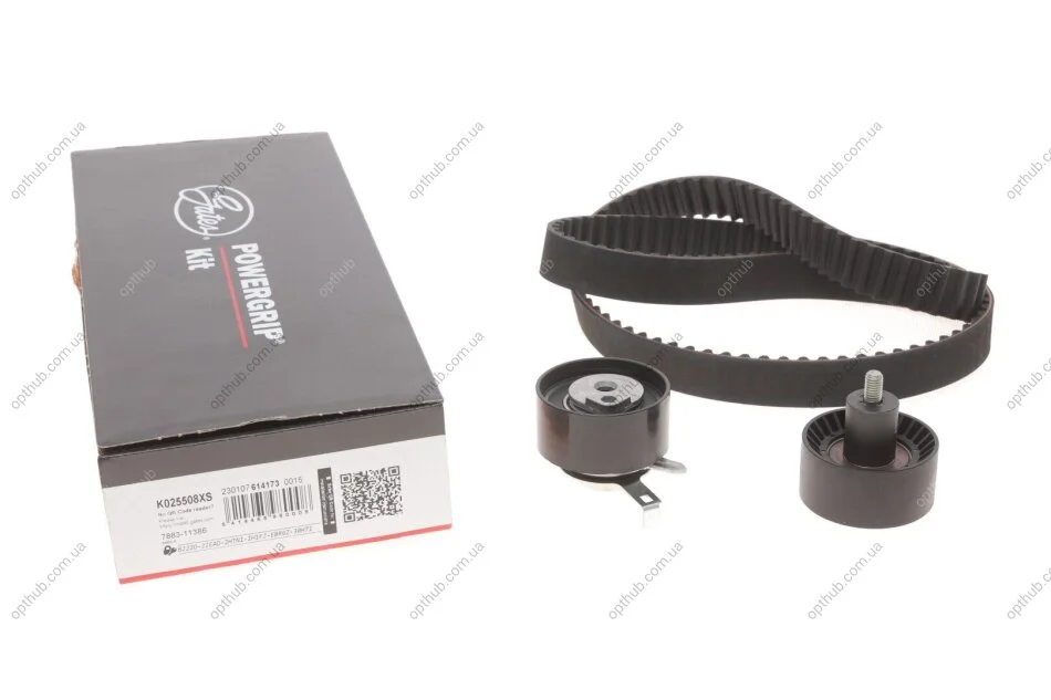 Ремкомплекти приводу ГРМ автомобілів PowerGrip Kit (Вир-во) Gates K025508XS (фото 1)