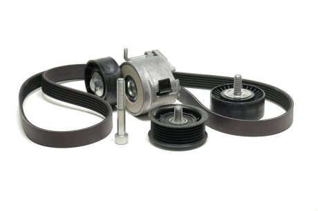 Роликовий модуль натягувача ременя (ролик, ремінь) OPEL 1.9CDTI/04- -ua Gates K026PK1368 (фото 1)