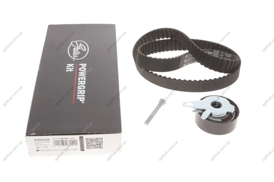 Ремкомплекти приводу ГРМ автомобілів PowerGrip Kit (Вир-во) Gates K035323XS (фото 1)