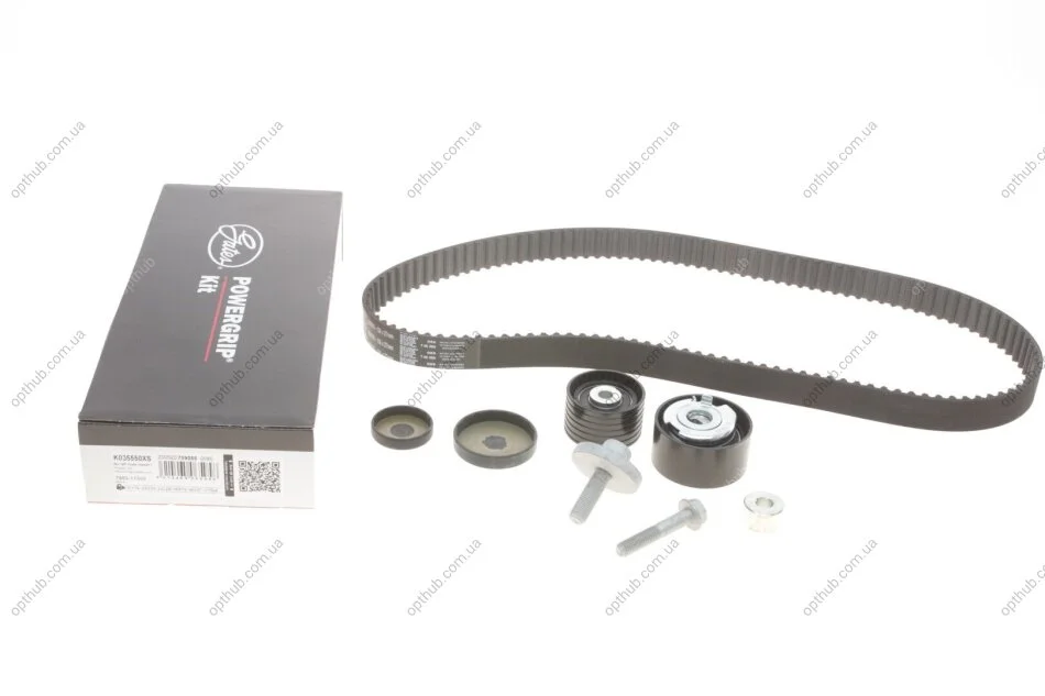 Ремкомплекти приводу ГРМ автомобілів PowerGrip Kit (Вир-во) Gates K035550XS (фото 1)