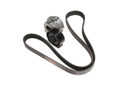 Роликовый модуль натяжителя ремня (ролик, ремень) CHEVROLET 1.3D AVEO 2011-, OPEL / VAUXHALLASTRA Gates K036PK1218