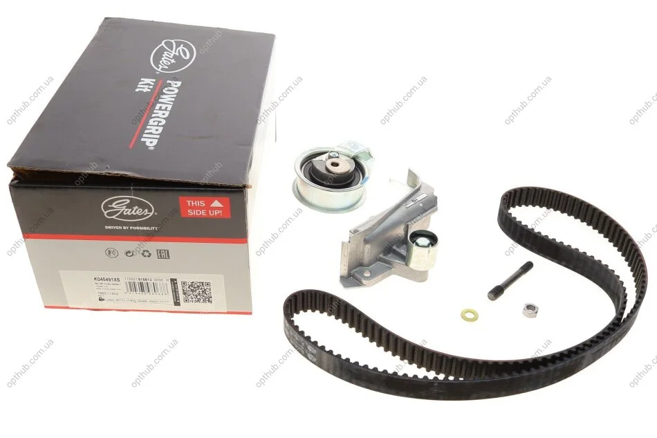Ремкомплекти приводу ГРМ автомобілів PowerGrip Kit (Вир-во) Gates K045491XS (фото 1)