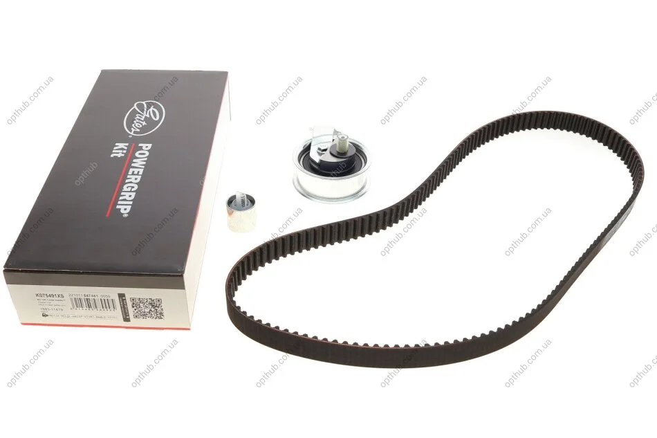 Ремкомплекти приводу ГРМ автомобілів PowerGrip Kit (Вир-во) Gates K075491XS (фото 1)